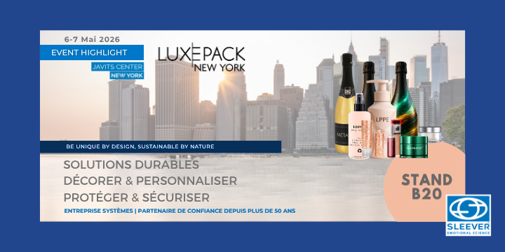 Sleever à LUXEPACK New York